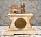 French Empire Mantel Clock in Marble, 1880s, Image 10