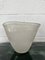 White Murano Glass Vase, 1980s 1
