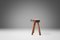 Tabouret Rustique Fait Main, France 3