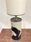 Lámpara de mesa de cerámica de Longwy, años 80, Imagen 3