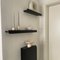 Large Cielo Wall Shelf in Black by Woodendot 2