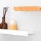 Medium Cielo Wall Shelf in White by Woodendot, Image 4