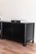 Schwarzer Cloe TV-Ständer mit schwarzen Metalltüren von Woodendot 4