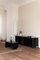 Cloe Black TV Stand with Black Metal Doors by Woodendot, Image 3