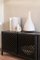 Cloe Black TV Stand with Black Metal Doors by Woodendot 2