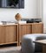 Cloe Oak TV Stand with Wooden Doors by Woodendot 2