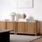 Cloe Oak TV Stand with Wooden Doors by Woodendot, Image 3