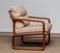 Fauteuil Vintage en Teck avec Coussins en Laine de HS Design Denmark, 1980s 4