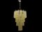 Large Murano Glass Chandelier by Paolo Venini, 1970s 13