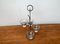 Danish Candleholder in Metal and Glass, 1960s 4