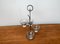 Danish Candleholder in Metal and Glass, 1960s, Image 4