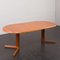 Vintage Danish Round Extension Table in Teak, 1960s, Image 9