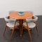 Vintage Danish Round Extension Table in Teak, 1960s 2