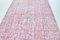 Tappeto Oushak in lana rosa, anni '60, Immagine 3