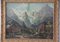 Paesaggio svizzero, litografia, inizio XX secolo, con cornice, Immagine 6