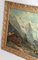 Paesaggio svizzero, litografia, inizio XX secolo, con cornice, Immagine 4