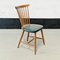 Scandinavian Wood & Vinyl Dining Chairs, 1960s, Set of 6, Image 11