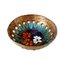 Italian Enameled Fruit Bowl by Laurana Pesaro, 1960s 1