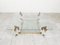 Acrylic and Brass Coffee Table with Chinese Temple Guard Sculptures, 1970s 6