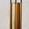 Lámpara escandinava de contrapeso de latón y vidrio acrílico al estilo de Paavo Tynell, años 50, Imagen 5