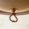Scandinavian Brass & Acrylic Glass Counterweight Lamp in the style of Paavo Tynell, 1950s 11