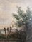 Ziveri, Couple en balade au bord de l'étang avec chien et cygnes, Oil on Canvas, Framed, Image 7
