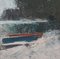Walter Mafli, Barques en bord de plage, Pastel on Paper, Framed, Image 4