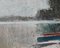 Walter Mafli, Barques en bord de plage, Pastel on Paper, Framed 6