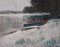 Walter Mafli, Barques en bord de plage, Pastel on Paper, Framed 1