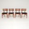 Vintage Danish Teak Dining Chairs attributed to Poul Hundevad, 1960s, Set of 4, Image 2
