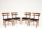 Chaises de Salle à Manger Vintage en Teck attribuées à Poul Hundevad, Danemark, 1960s, Set de 4 1