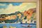 Ronald Ossory Dunlop RA, Harbour Scene, años 60, óleo sobre lienzo, enmarcado, Imagen 6