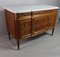 Vintage Louis XVI Maroon Dresser 8