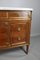 Vintage Louis XVI Maroon Dresser 9