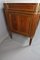 Vintage Louis XVI Maroon Dresser 4