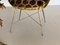 Chairs with Brass Legs in Velvet by Silvio Cavatorta, 1950s, Set of 2 6