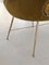 Chairs with Brass Legs in Velvet by Silvio Cavatorta, 1950s, Set of 2, Image 3