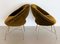Chairs with Brass Legs in Velvet by Silvio Cavatorta, 1950s, Set of 2, Image 11