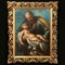Giuseppe Nuvolone, San José con el Niño Jesús en brazos, década de 1800, óleo sobre lienzo, enmarcado, Imagen 2