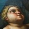 Giuseppe Nuvolone, St. Joseph avec l'Enfant Jésus dans ses bras, 1800s, huile sur toile, encadré 10