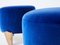 Koala Stools in Royal Blue Velvet by Garouste & Bonetti, 1995, Set of 2, Image 6