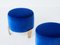 Koala Stools in Royal Blue Velvet by Garouste & Bonetti, 1995, Set of 2 15