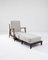 20th Century Central European Reclining Upholstered Armchair, 1960s 2