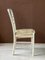 Chaises Milan Mid-Century en Bois et Paille, Italie, 1950s, Set de 4 6