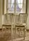 Mid-Century Milan Stühle aus Holz & Stroh, Italien, 1950er, 4 . Set 2