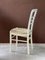 Mid-Century Milan Stühle aus Holz & Stroh, Italien, 1950er, 4 . Set 5
