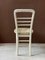 Mid-Century Milan Stühle aus Holz & Stroh, Italien, 1950er, 4 . Set 4