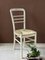 Chaises Milan Mid-Century en Bois et Paille, Italie, 1950s, Set de 4 8