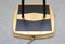 Brass and Black Lacquered Metal Floor Lamp, 1950s, Image 9