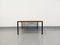 Vintage Modernist Square Coffee Table in Teak and Black Metal, 1960s 7